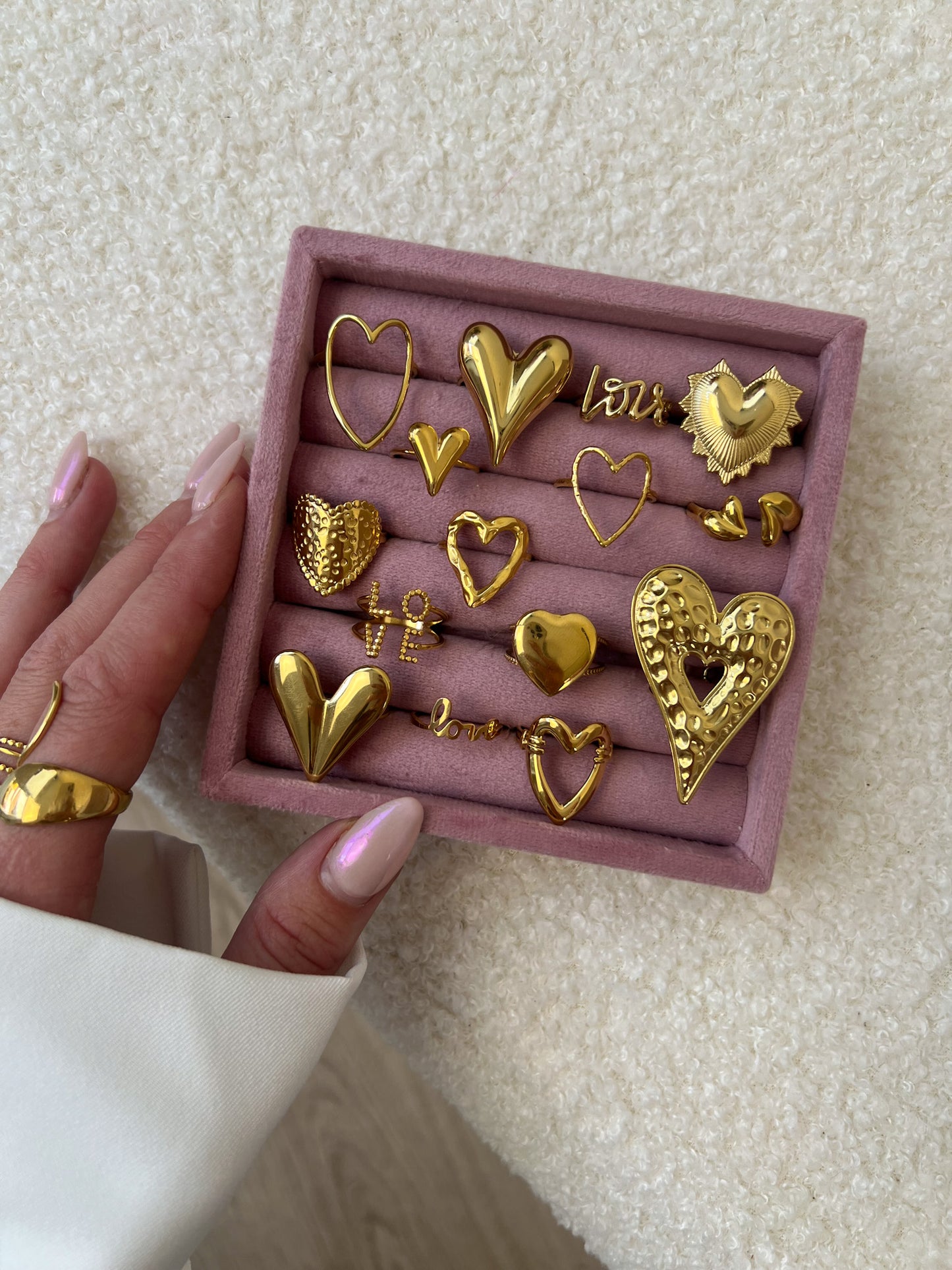 Ring LOVE letters groot