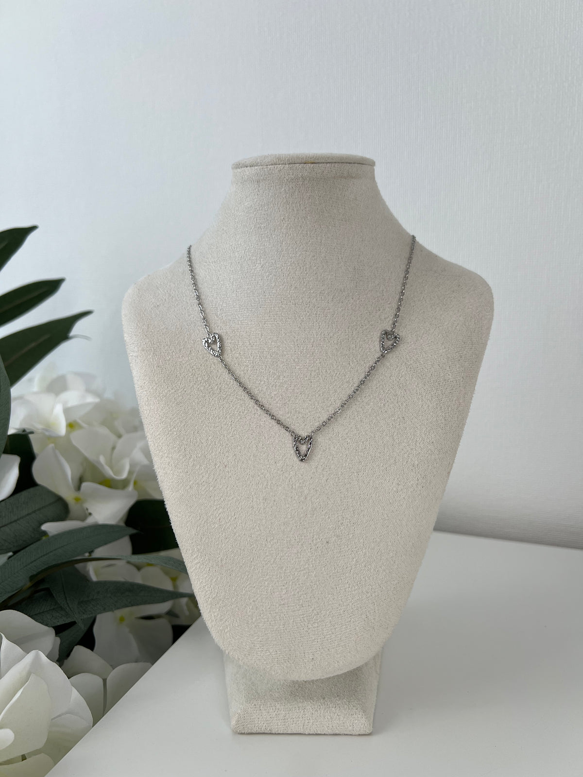 Ketting 3 hartjes