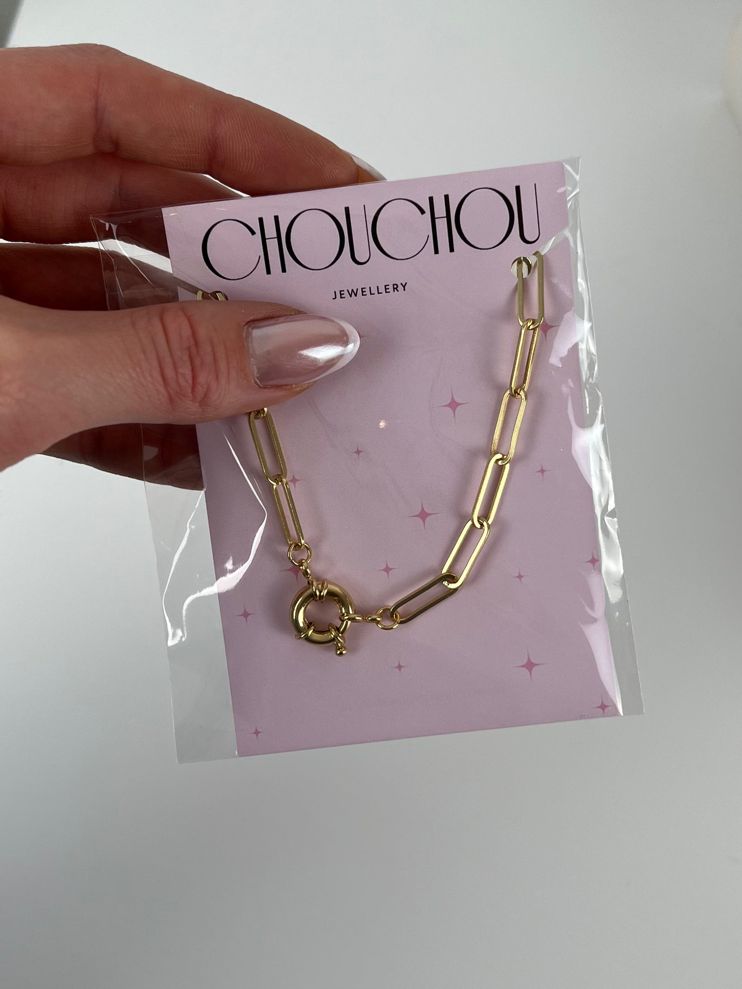Schakelketting met voorsluiting