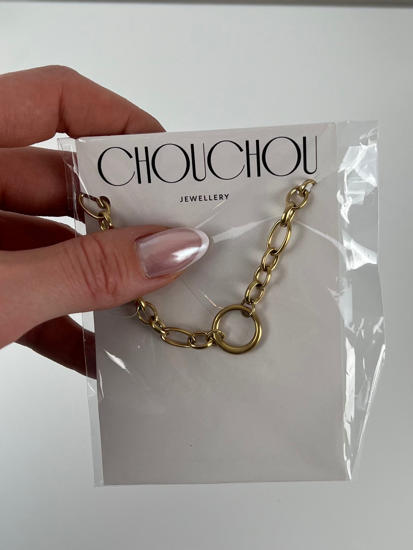 Ketting schakel met rondje