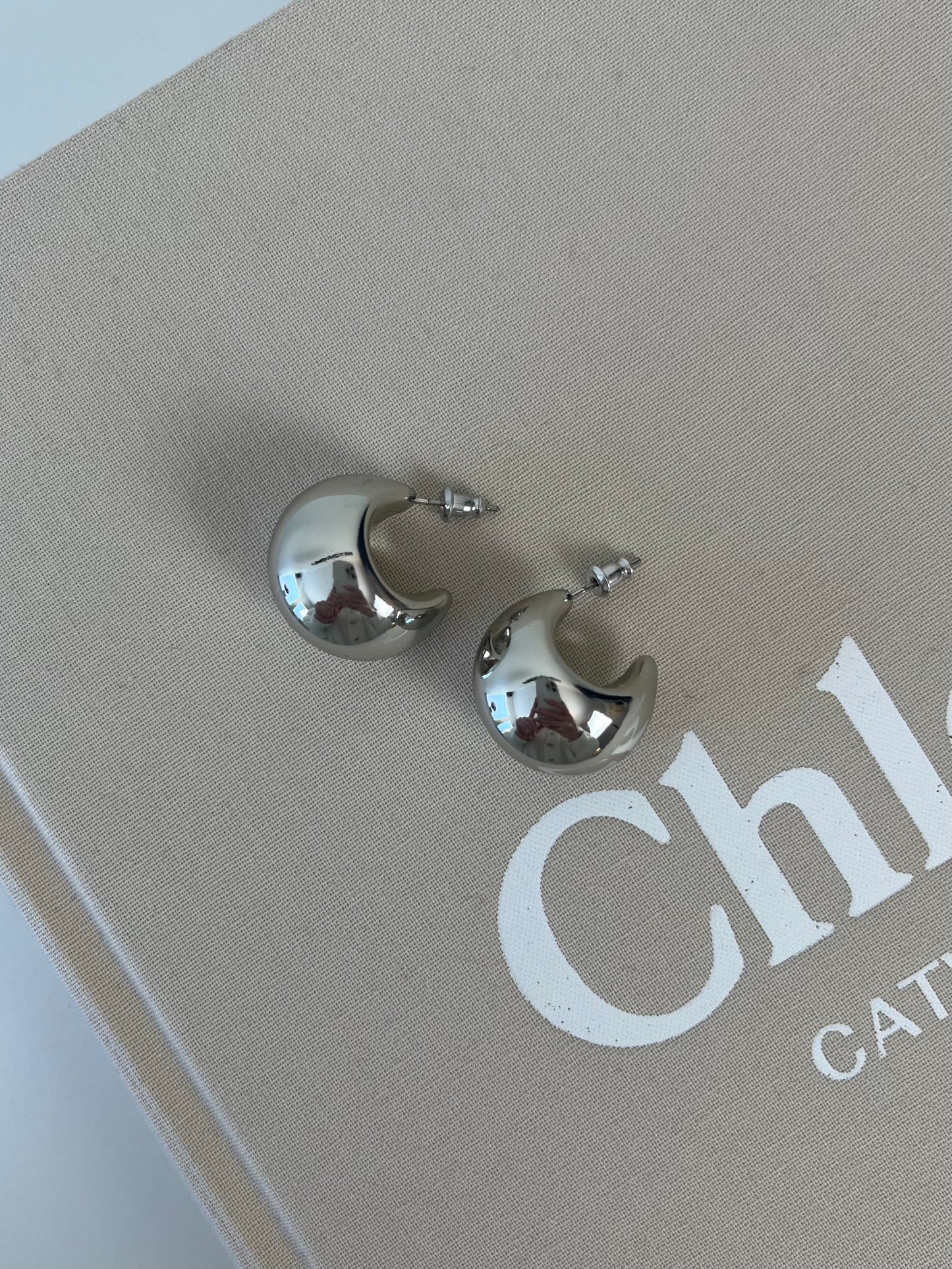 Oorbellen chunky hoop