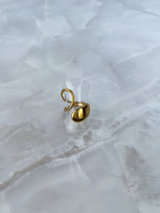 Ring asymmetrische ovalen