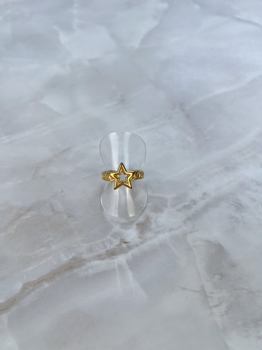 Ring schakel met sterretje