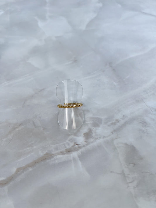 Ring small met patroontje #1