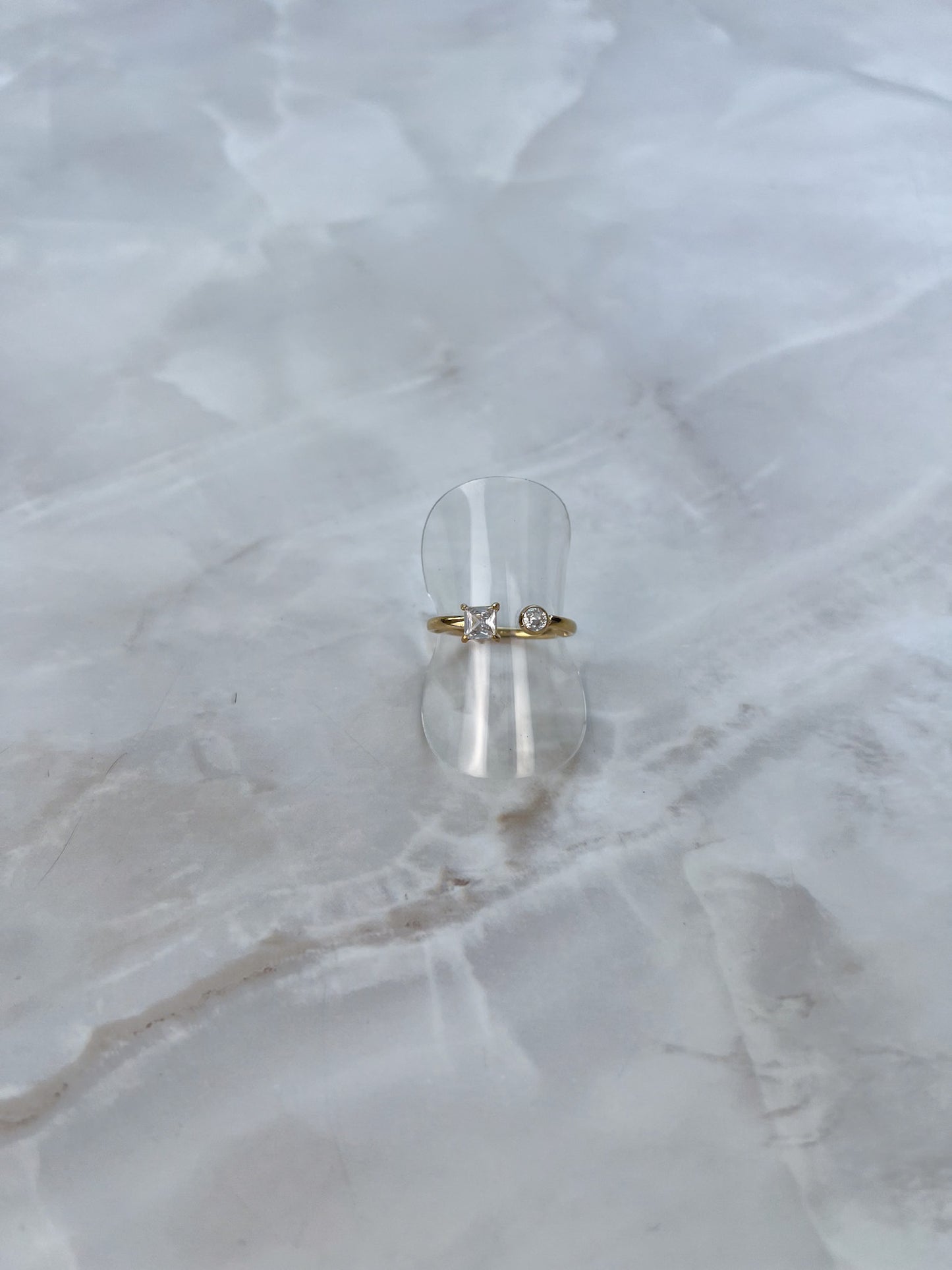 Ring mix and matchen met steentjes