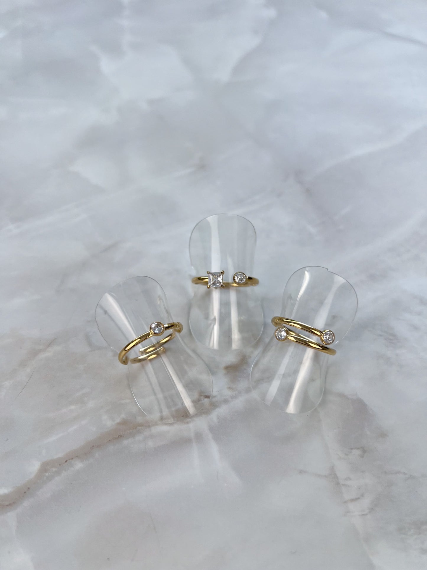 Ring mix and matchen met steentjes