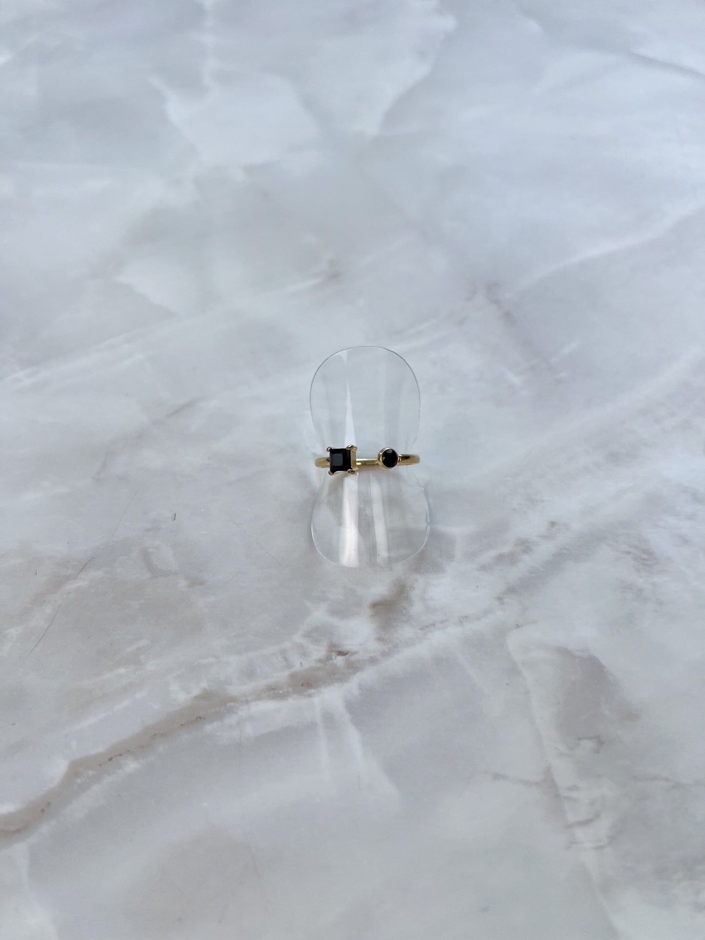 Ring mix and matchen met steentjes
