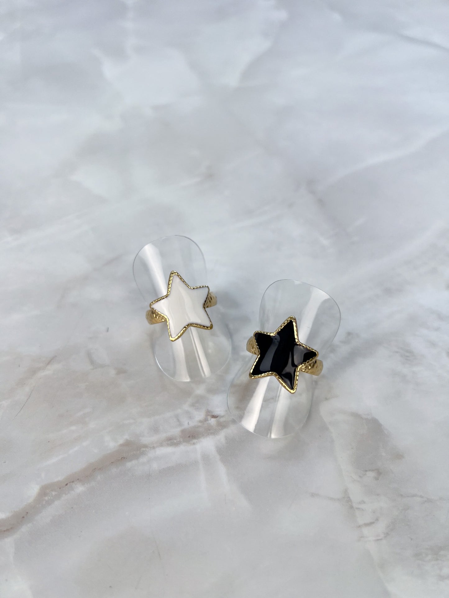 Ring gekleurd sterretje