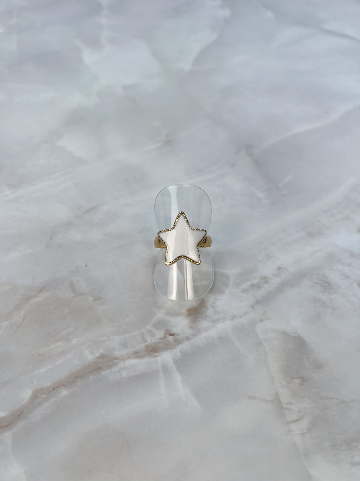 Ring gekleurd sterretje