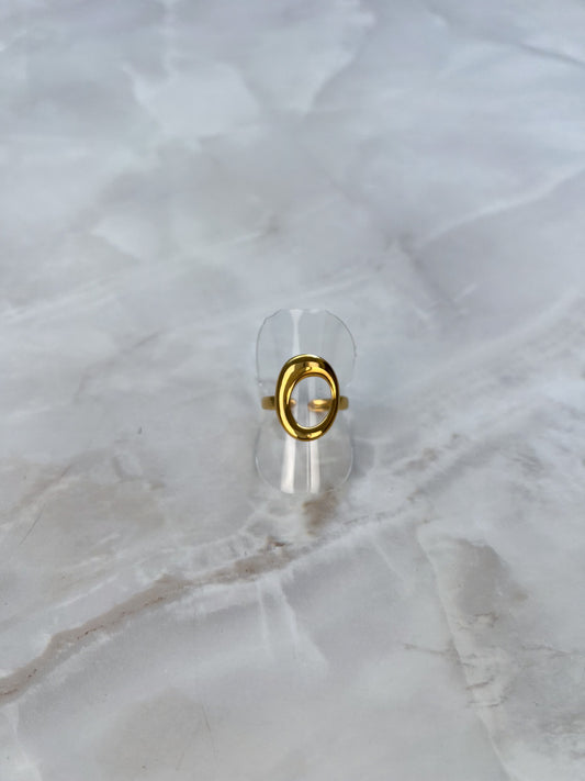 Ring subtiele asymmetrische O