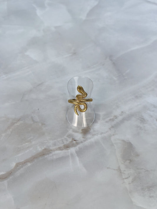 Ring snake met patroon