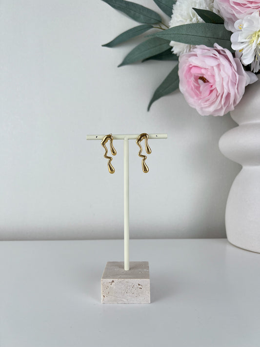 Oorbellen asymmetrische drups