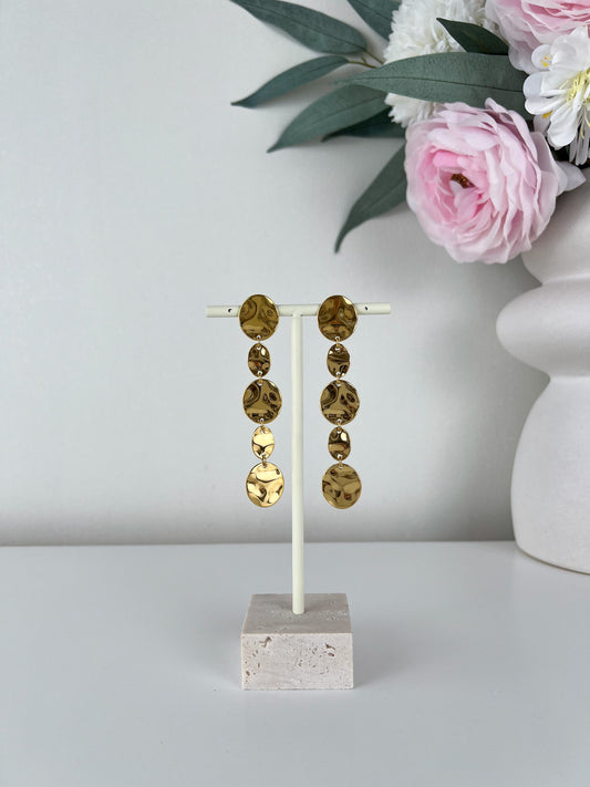 Statement oorbellen coins