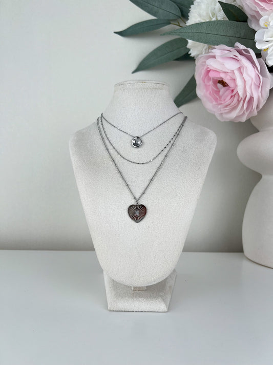3-laagse ketting met hangers