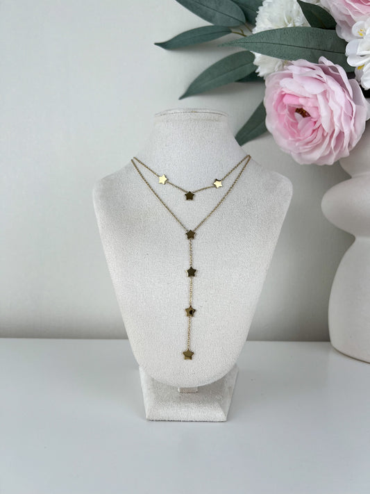 2 in 1 ketting ster