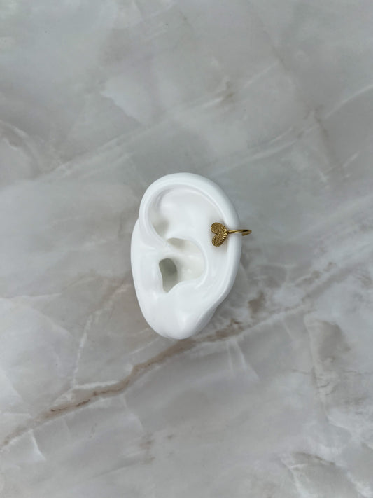 Earcuff klein hartje