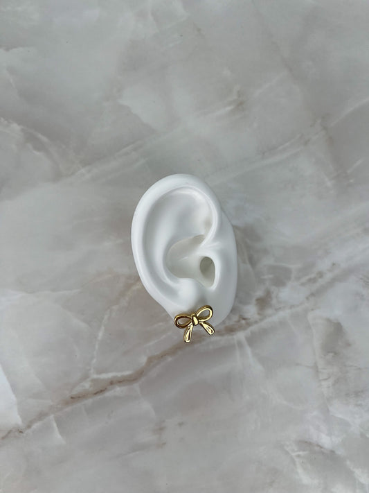Studs oorbellen strik