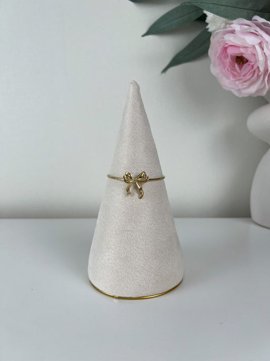 Bangle armband fijne strik