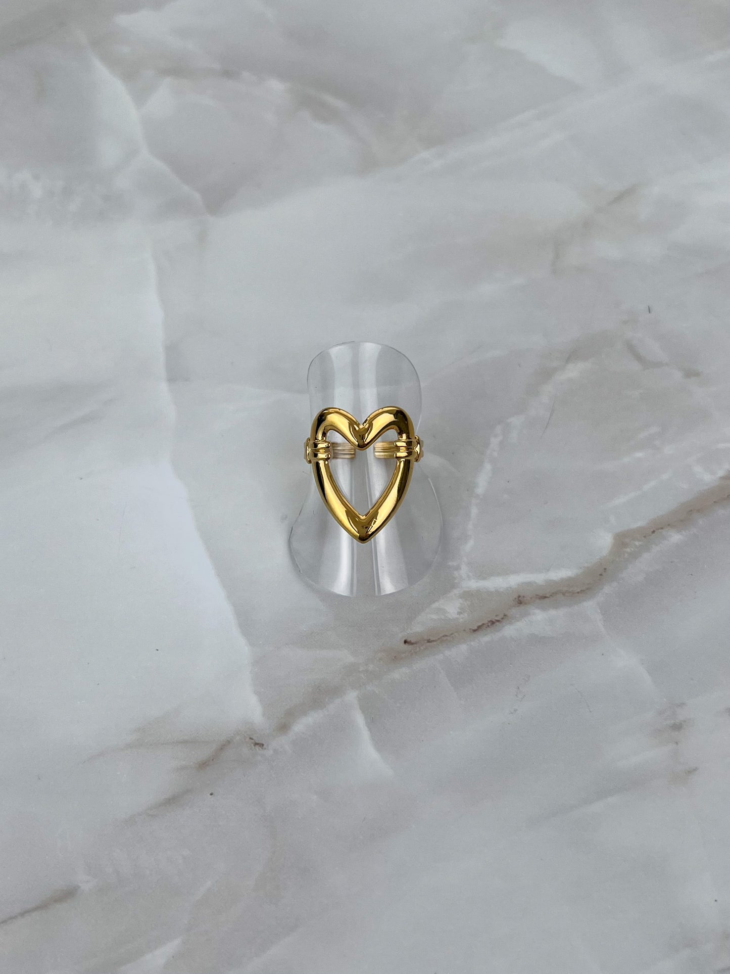 Ring open hart band