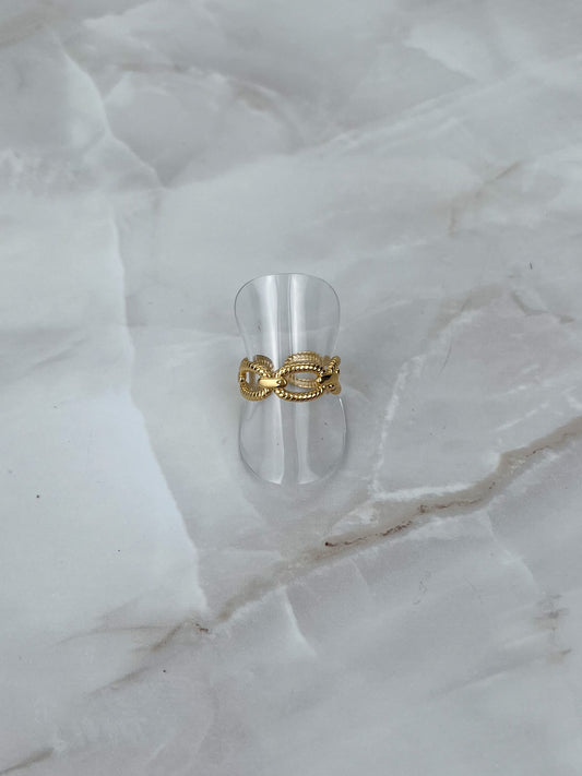 Ring smalle schakel patroon