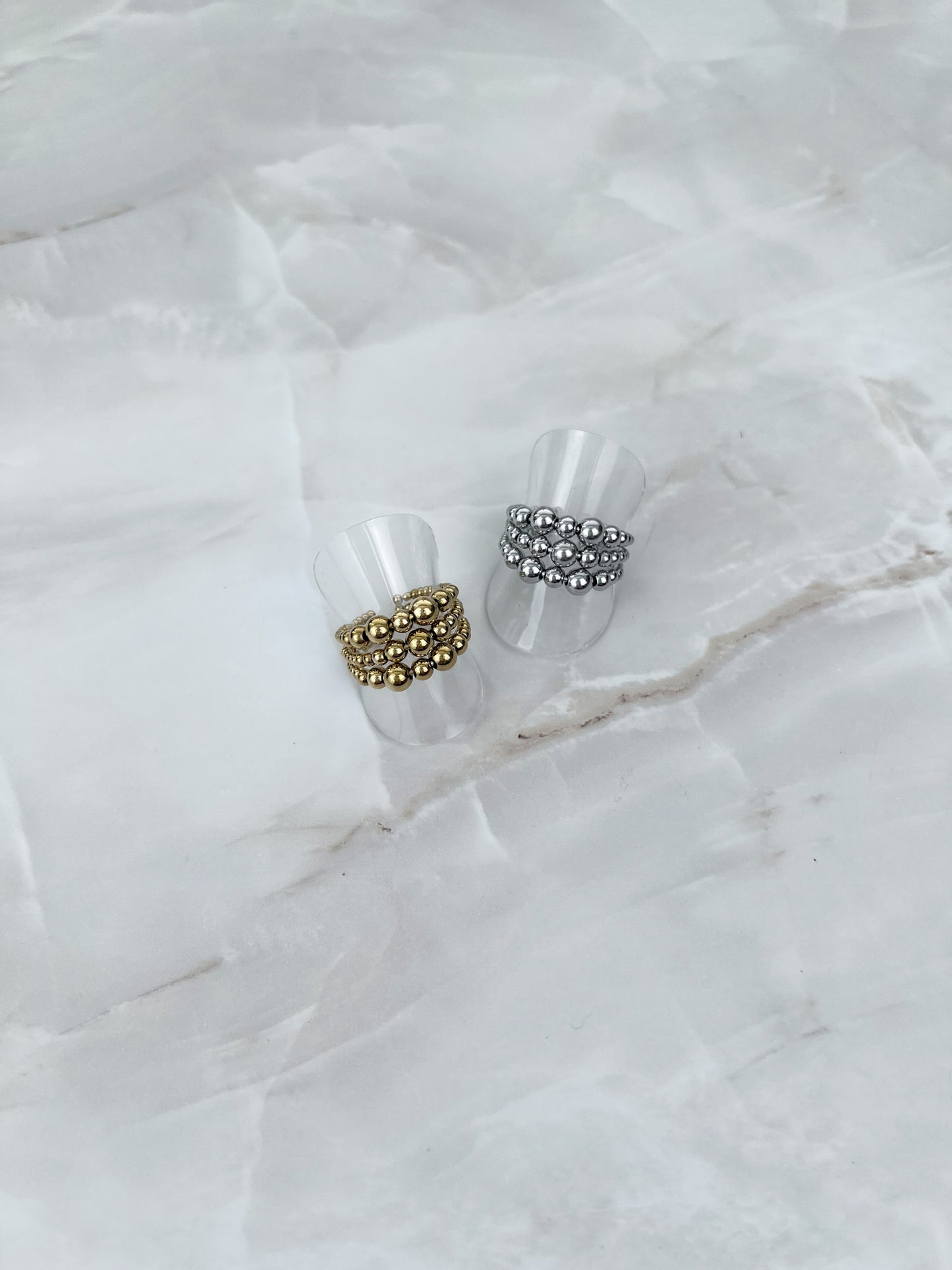Ring 3-laags draaiende balletjes