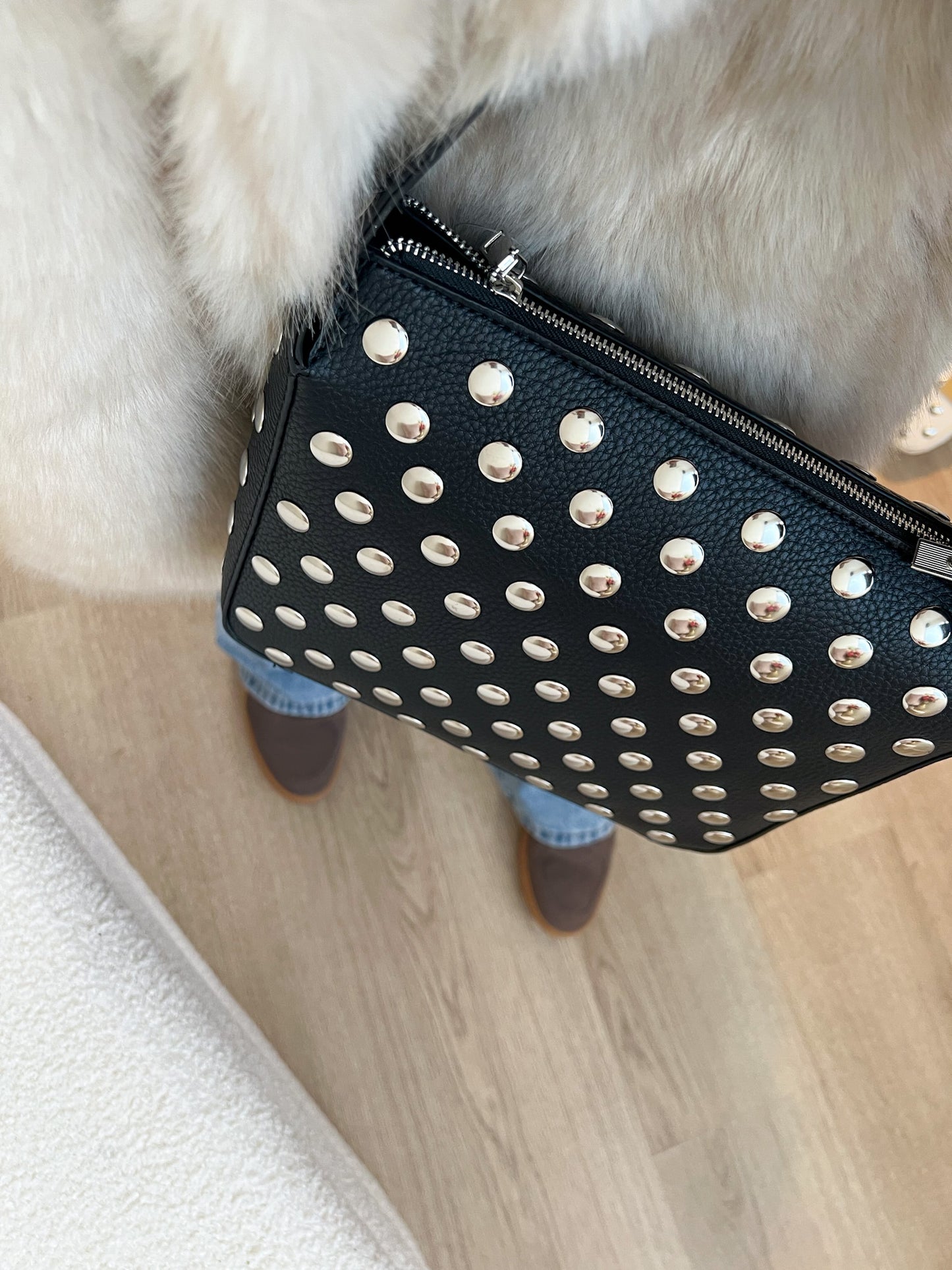 Schouder tas studs PU