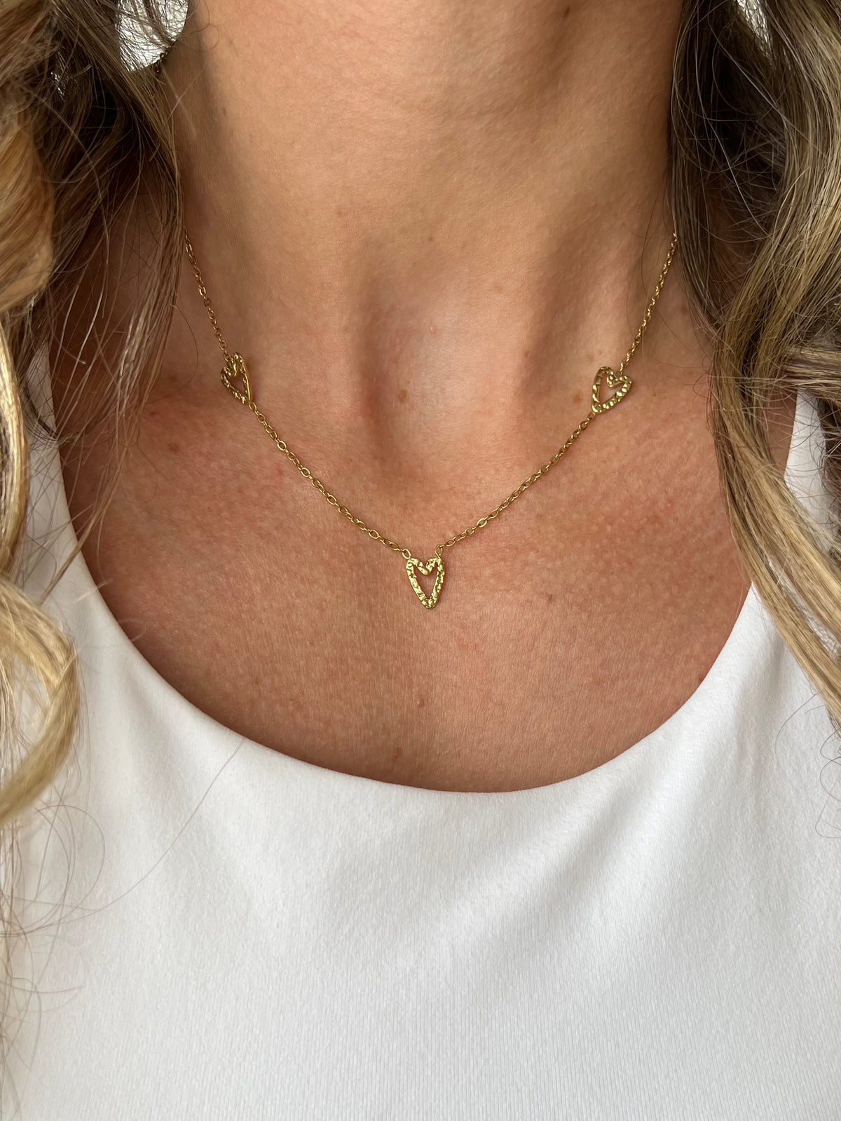 Ketting 3 hartjes