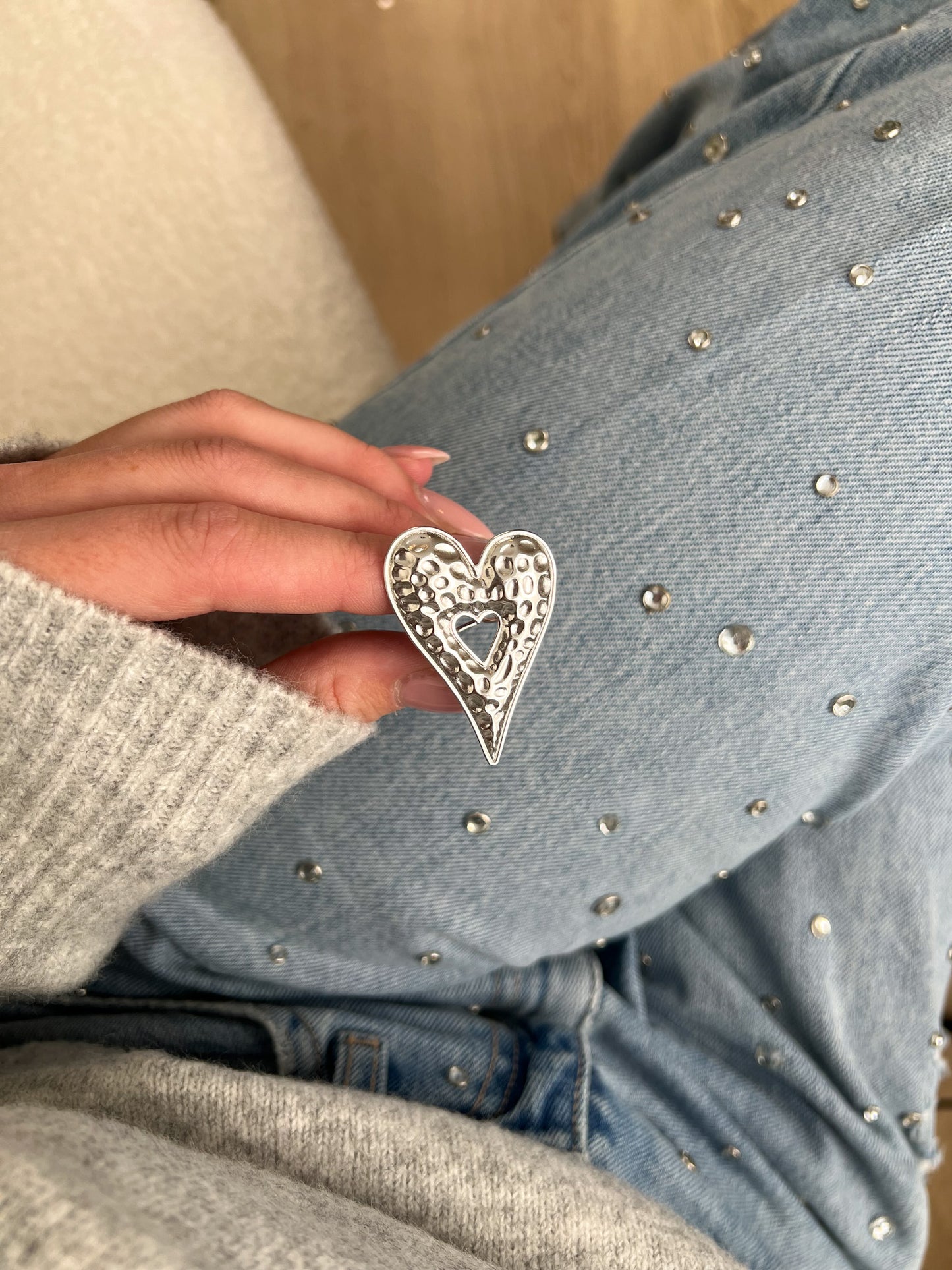 Ring statement groot hart