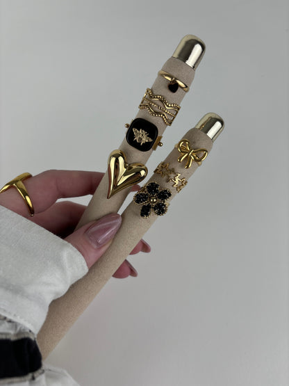 Ring steen met bij