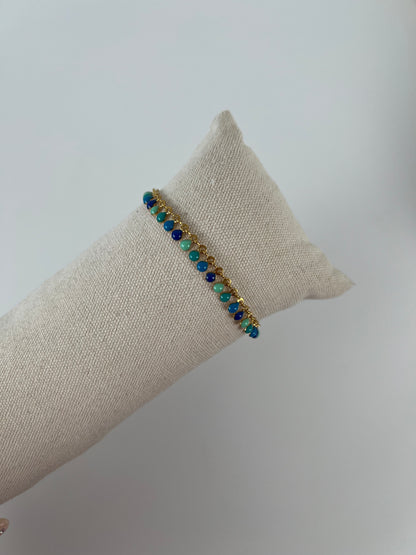 Armband gekleurde drups