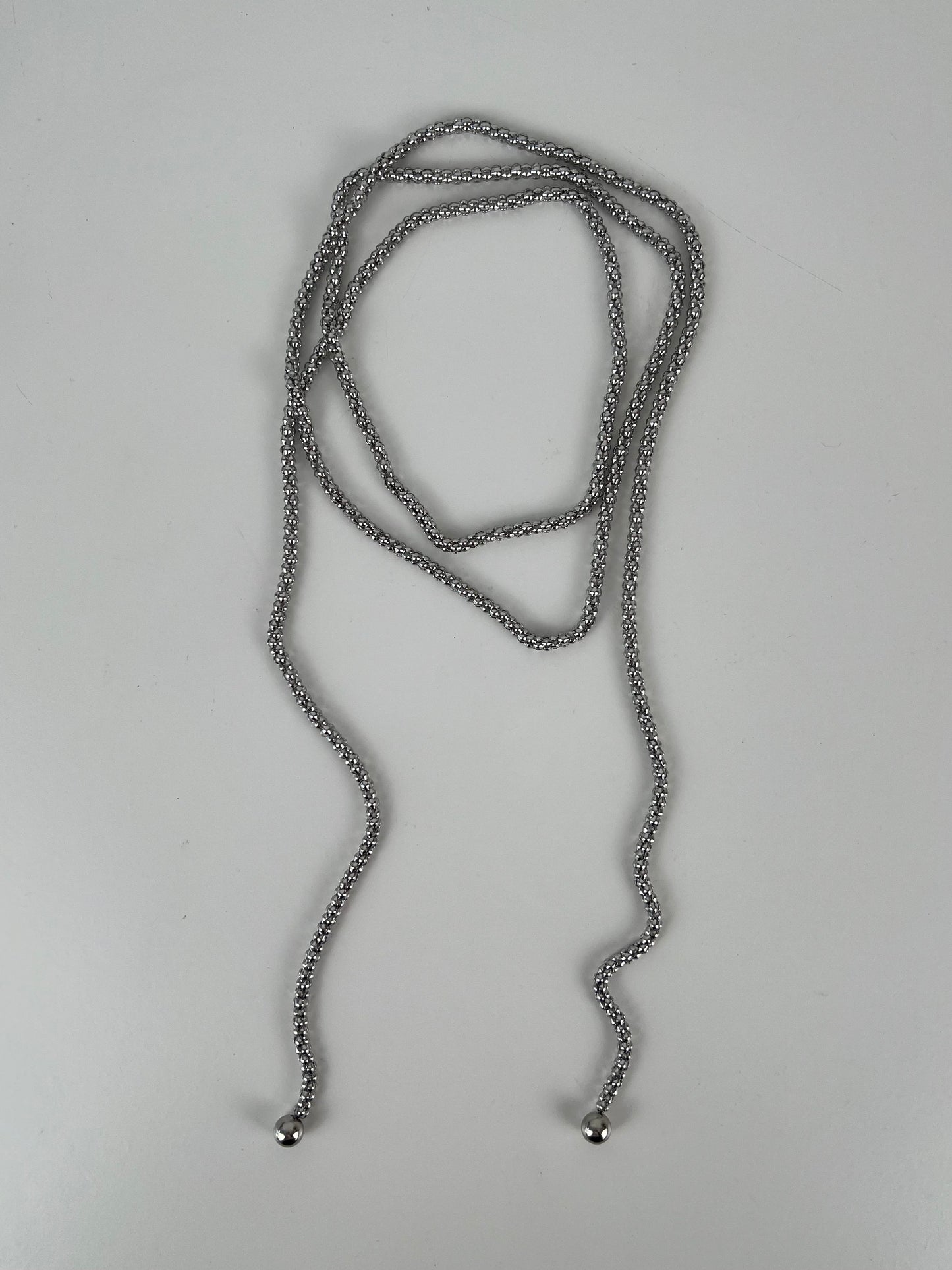 Gedraaide lange touw ketting