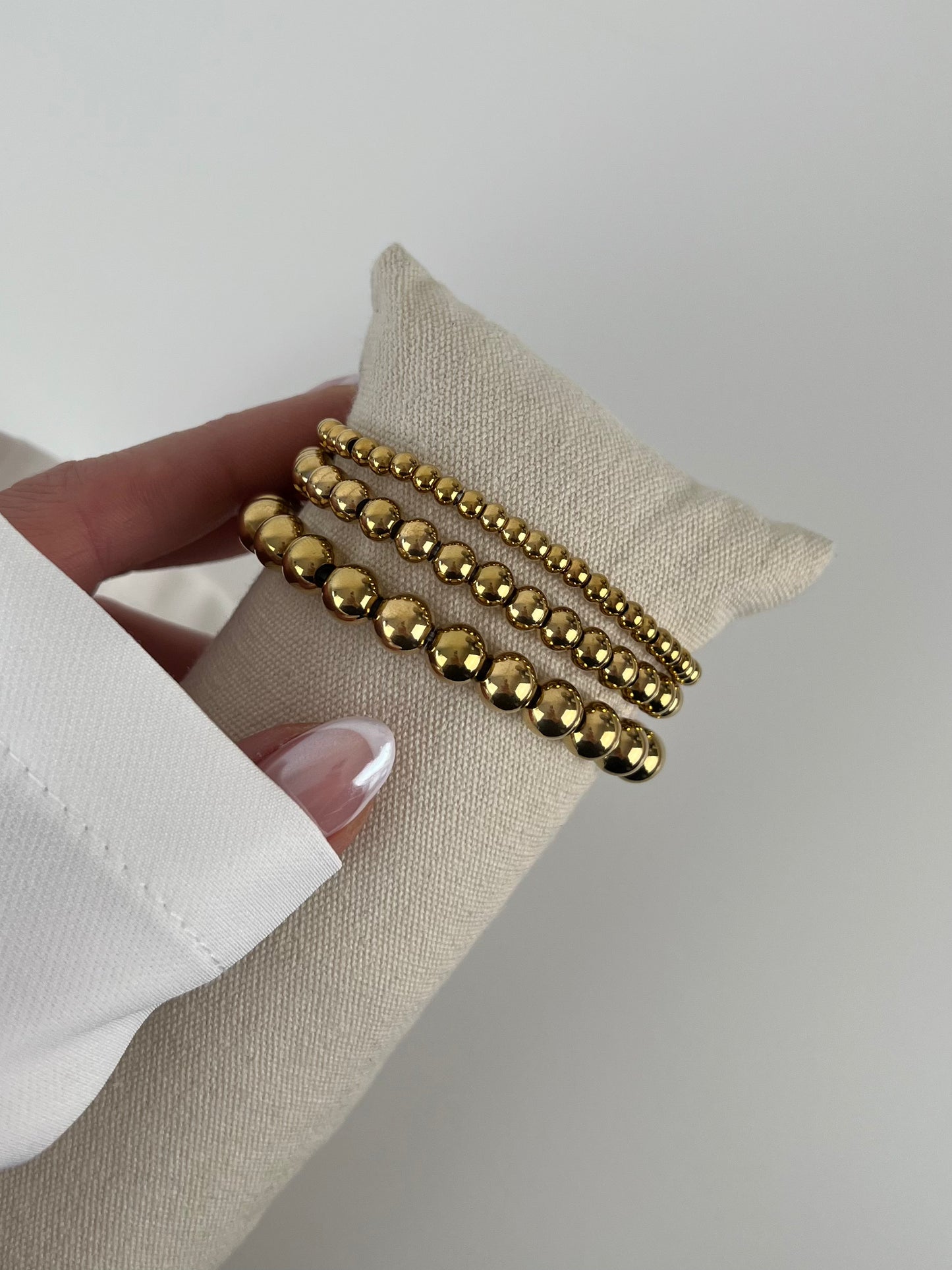 Elastische kralen armbanden