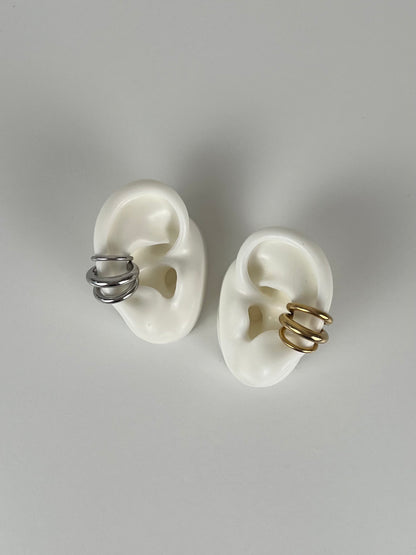 Earcuff statment 3 layers