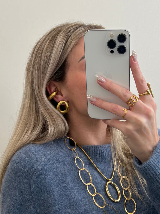 Earcuff statement ring