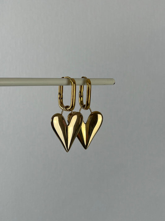 Oorbellen hangers hart