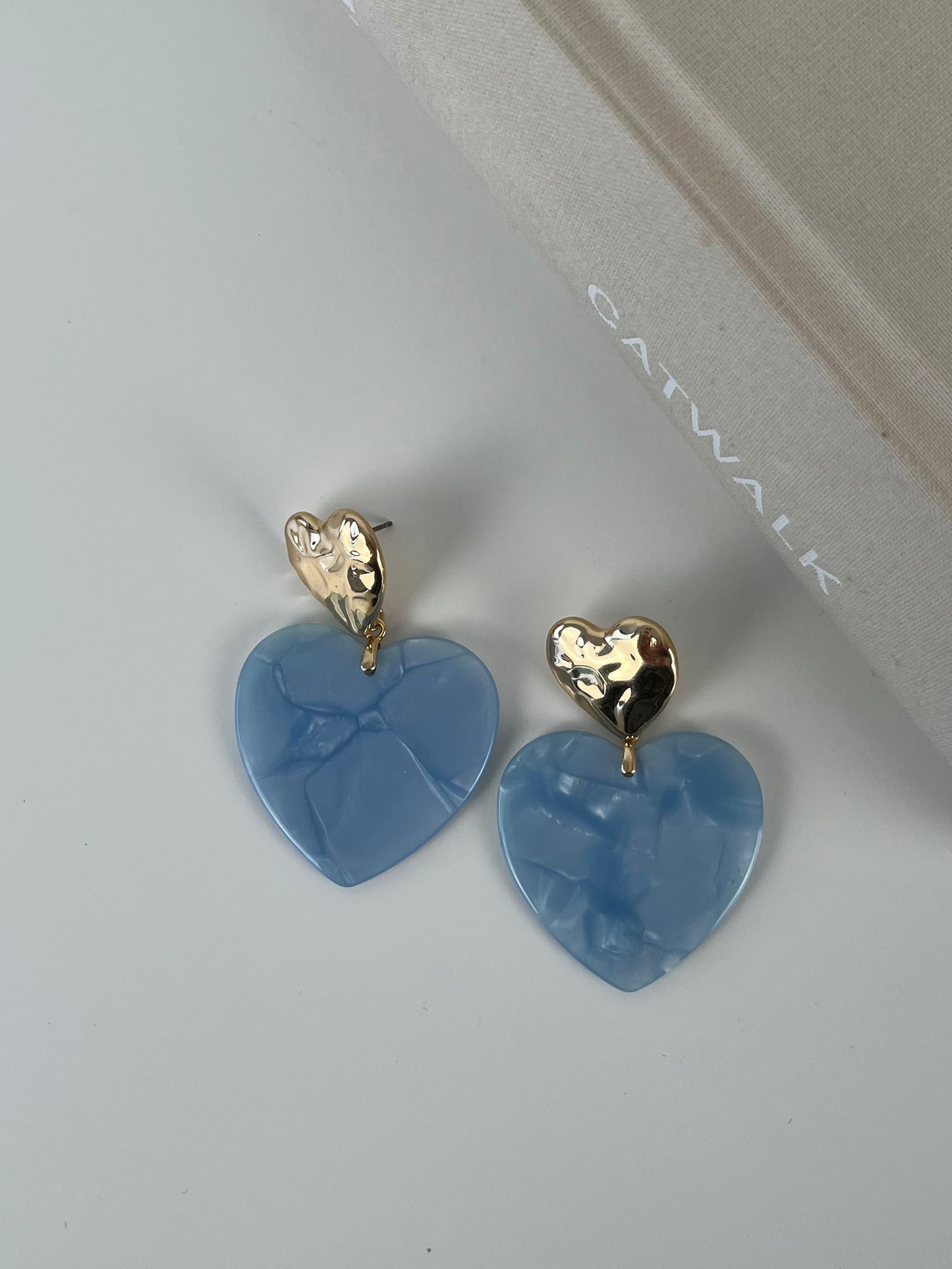 Oorbellen marble harten