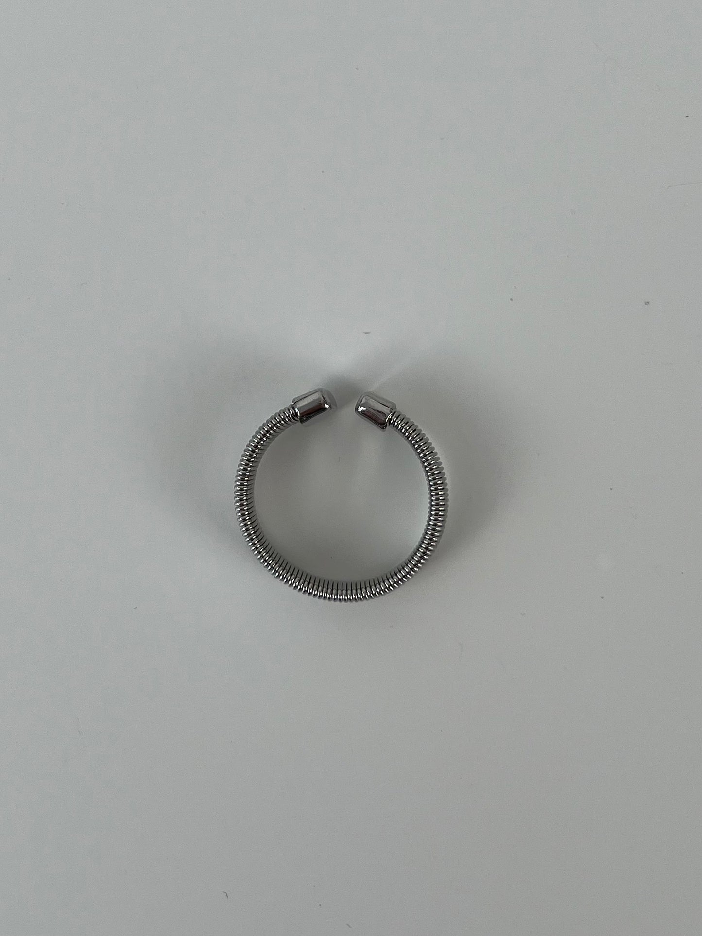 Ring zilveren rand