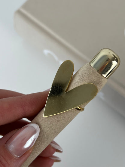 Ring groot goud hart