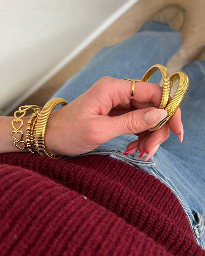 Stretch snake armband 6mm