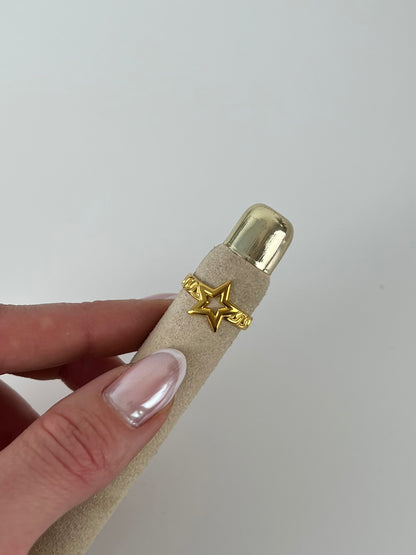 Ring schakel met sterretje