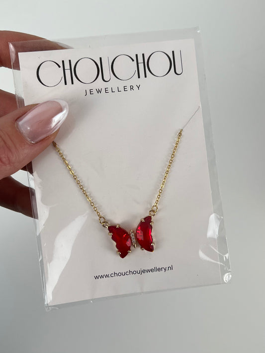 Ketting gekleurd vlindertje