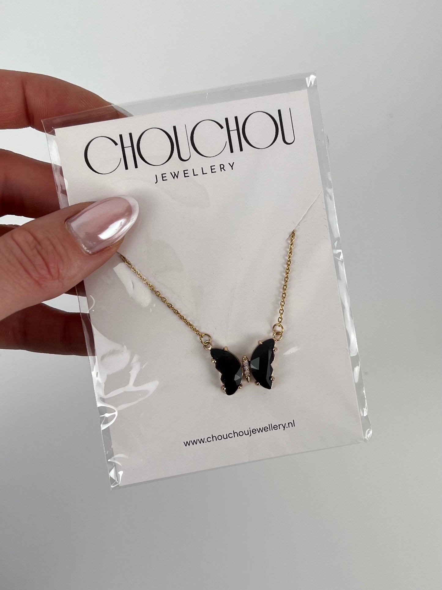 Ketting gekleurd vlindertje