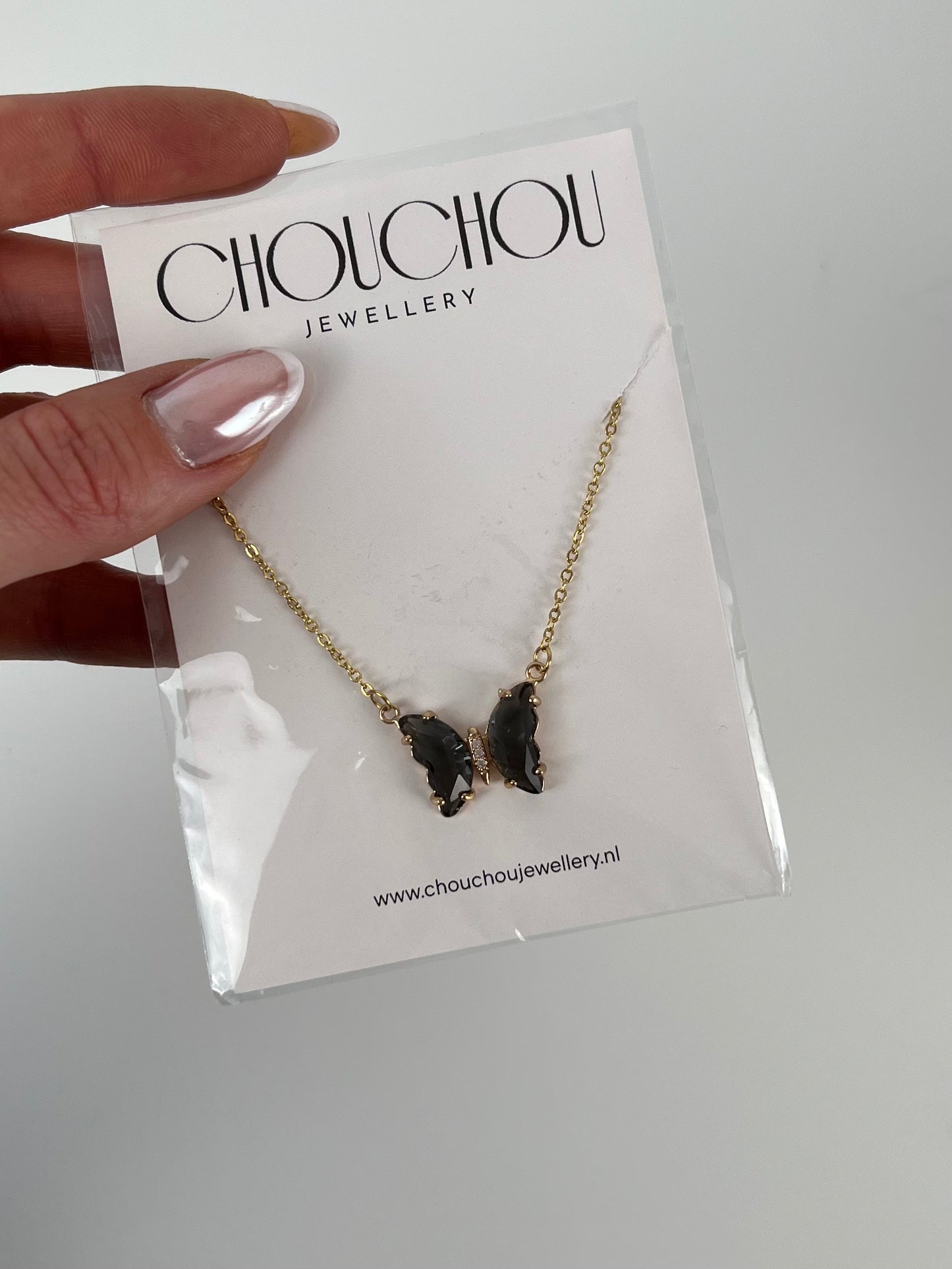 Ketting gekleurd vlindertje