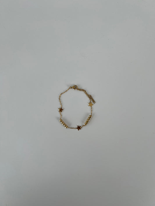 Armband met balletjes en sterretjes