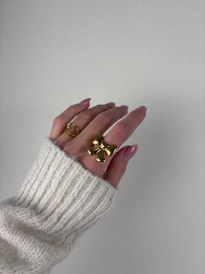 Ring strik met hartje