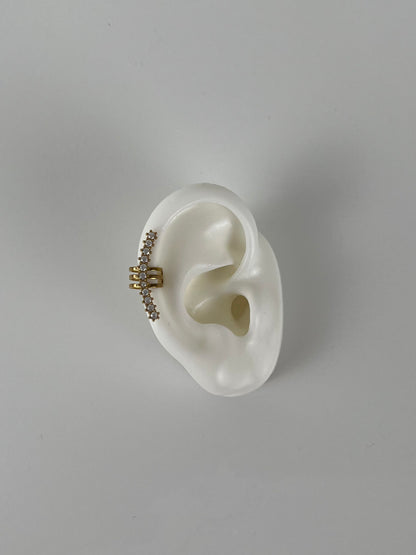 Earcuff sparkle on your ear