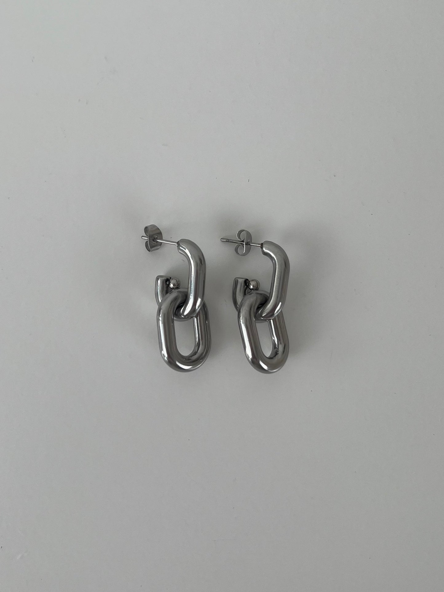 Connected earrings