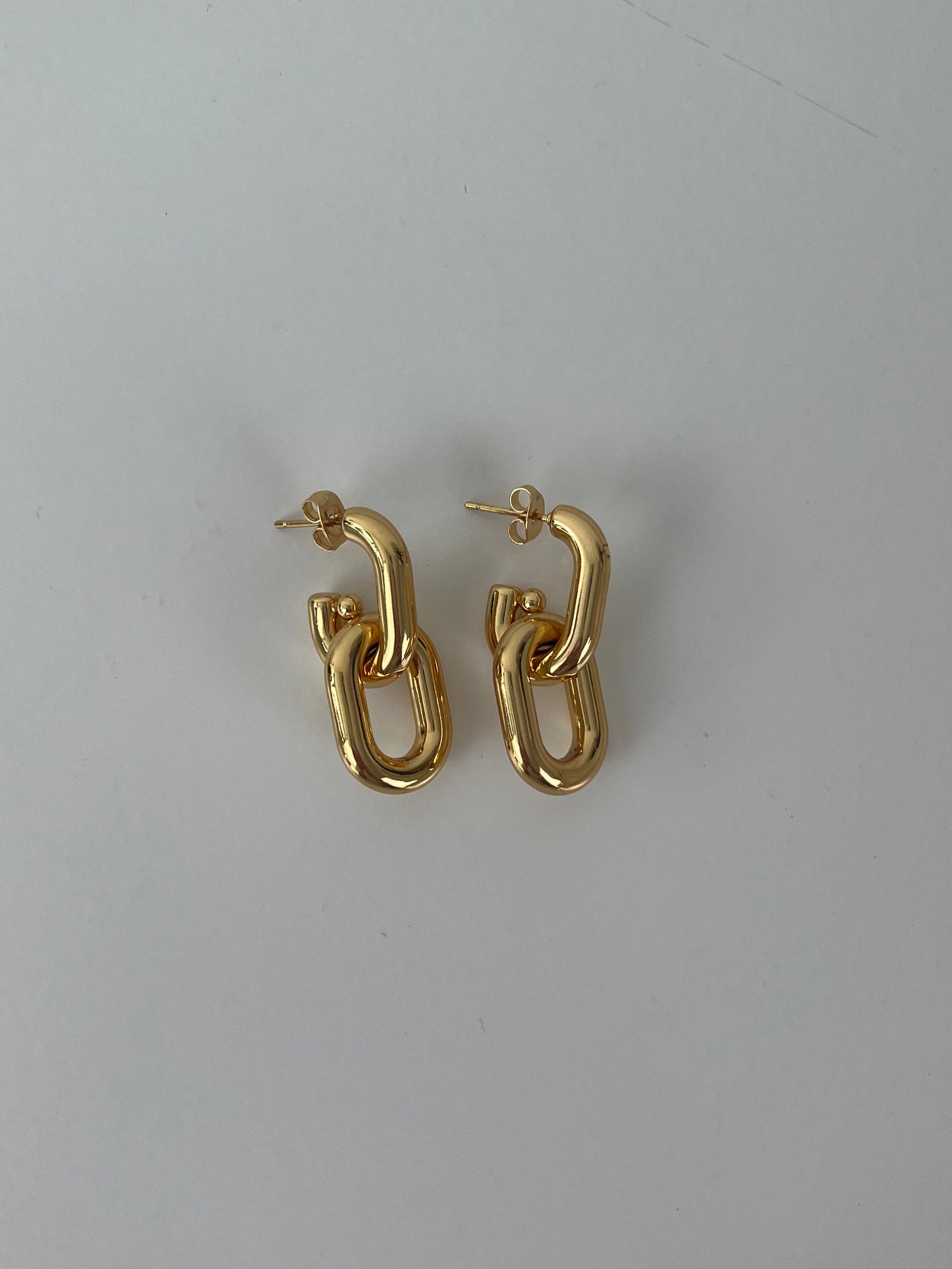 Connected earrings