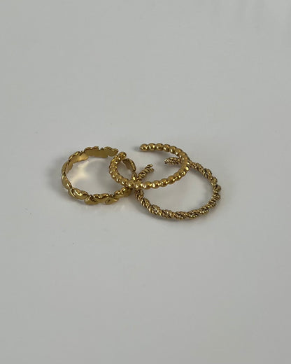 Ring small met patroontje #1