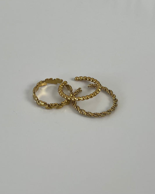 Ring small met patroontje #2